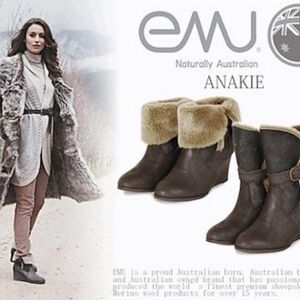Emu Australia Anakie Sheepskin Shearling Booties‎
